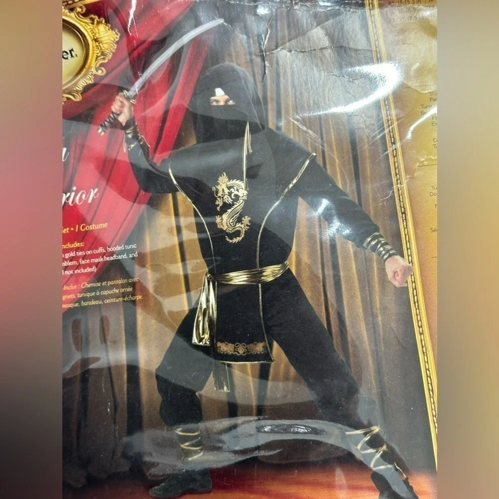 In Character Ninja Warrior  costume Halloween costume size 14+ cosplay dress up